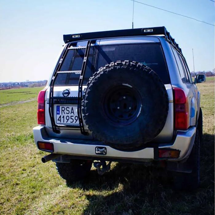 Soporte para rueda de repuesto IOD Performance para Nissan Patrol Y61