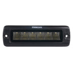 Faro de trabajo Purelux Black Flush-Mount Slim 20 cm 30W Flood IOD Performance 1 ud.
