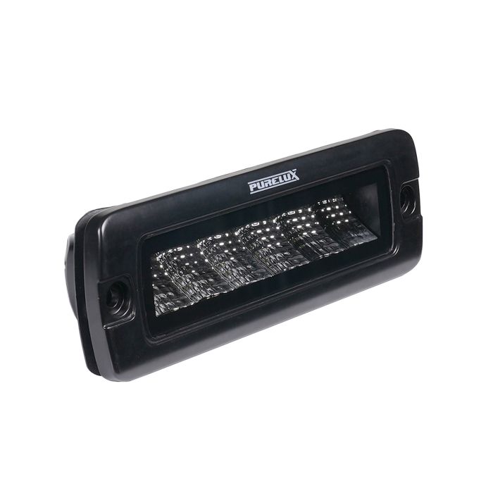 Worklight Purelux Black Flush-Mount Slim 20 cm 30W Flood IOD Performance 1 pcs