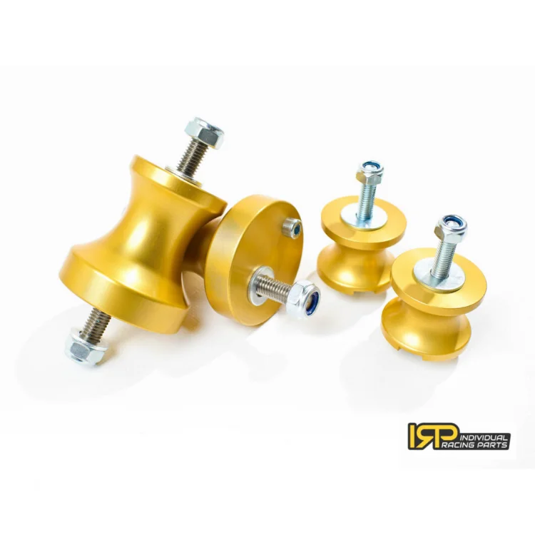 Soportes de motor y cambio de aluminio IRP para BMW E36 E46