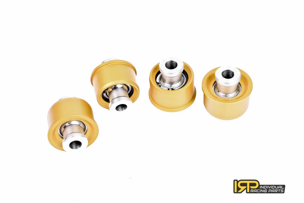 Silentblocks de brazo trasero IRP con carcasa de aluminio y rodamiento para BMW E36 E46 E85 E86 E89, 4 uds