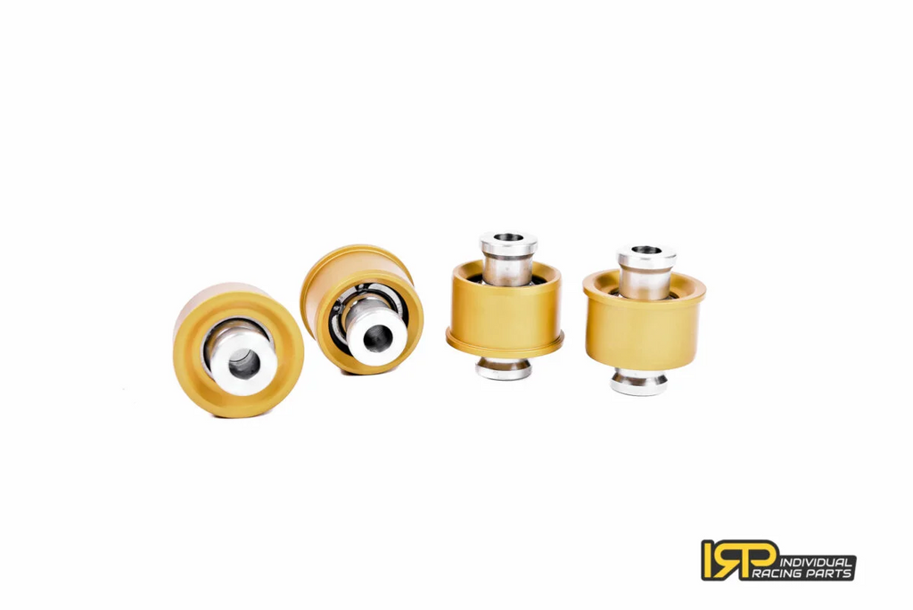 Silentblocks de brazo trasero IRP con carcasa de aluminio y rodamiento para BMW E36 E46 E85 E86 E89, 4 uds