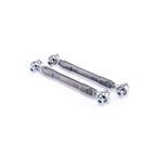 Brazos de camber traseros regulables IRP de aluminio con rodamientos Fluro Motorsport para BMW F2x F3x gris