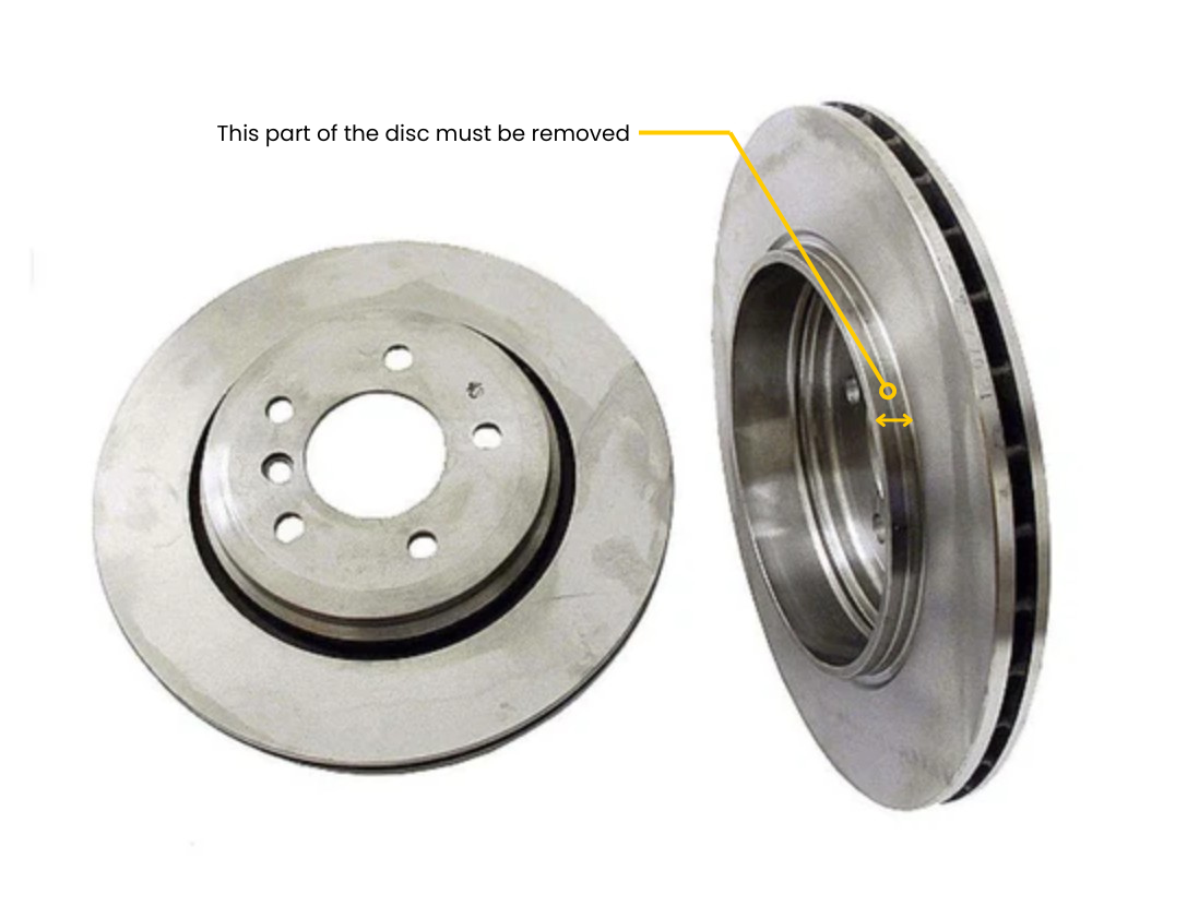Adaptador de soporte para segunda pinza de freno trasera IRP para pinzas traseras BMW E46 M3 BMW E39