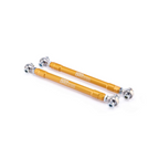 Brazos de caída traseros regulables IRP de aluminio con rótulas Motorsport Fluro para BMW E8x E9x dorado