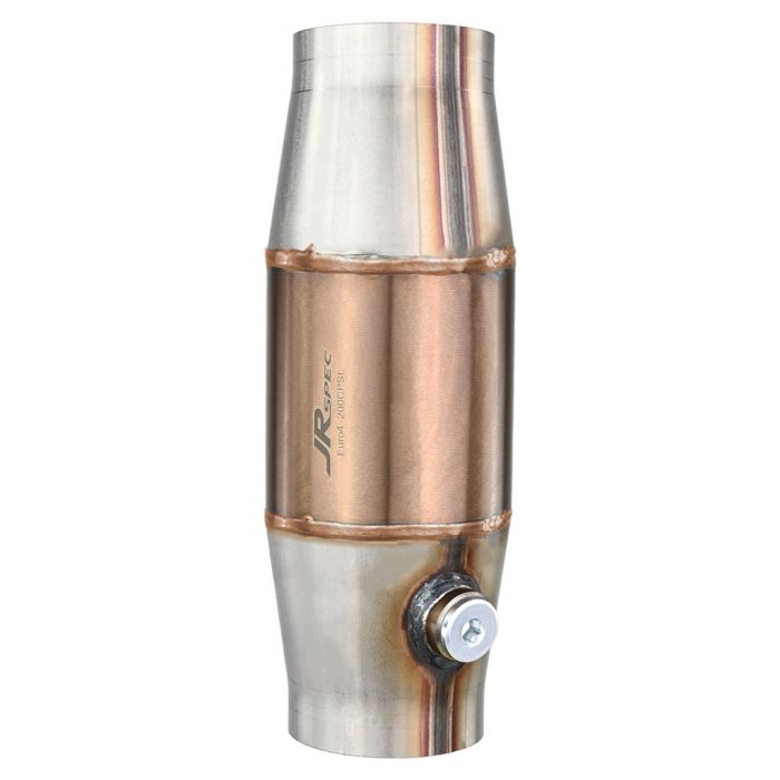 JRspec Euro 4 Universal Sports Catalytic Converter for 1.2 to 3.2 L Engines, 76 mm (100 mm) Inlet/Outlet.