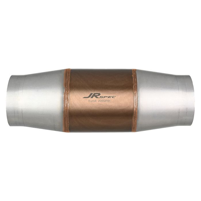 JRspec Euro 4 Universal Sports Catalytic Converter for 1.2 to 3.2 L Engines, 76 mm (100 mm) Inlet/Outlet.