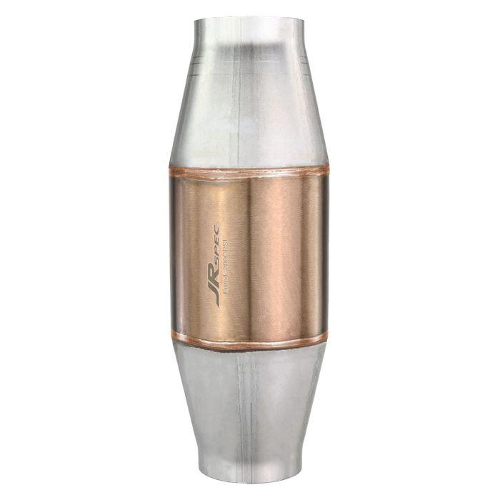 JRspec Euro 4 Universal Sports Catalytic Converter for 1.2 to 3.2 L Engines, 63 mm (100 mm) Inlet/Outlet.