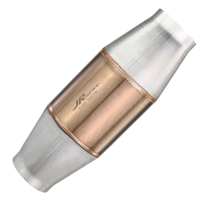 Universal JRspec Euro 3 Sport Catalytic Converter for 1.2 to 3.2 L Engines, 63mm (100mm) Inlet/Outlet.