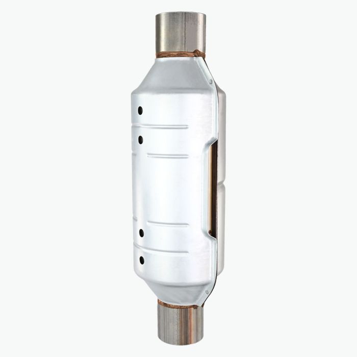 JRspec Euro 4 Universal Catalytic Converter for 1.4-4.0L Engines, 57mm Inlet/Outlet.