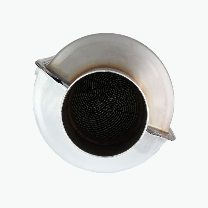 JRspec Euro 4 Universal Catalytic Converter for 1.4-4.0L Engines, 57mm Inlet/Outlet.