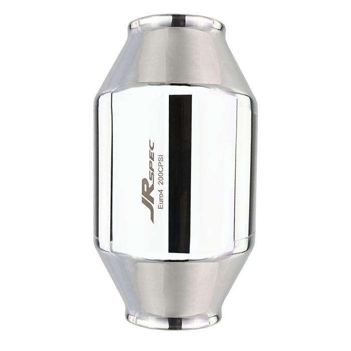 JRspec Euro 4 Universal Catalytic Converter for 0.6 to 2.4 L Engines, 57 mm (102 mm) Inlet/Outlet.