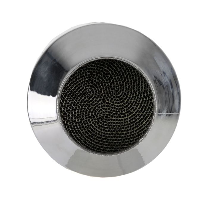 JRspec Euro 4 Universal Catalytic Converter for 0.6 to 2.4 L Engines, 57 mm (102 mm) Inlet/Outlet.