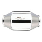 JRspec Euro 4 Universal Catalytic Converter for 0.6 to 2.4 L Engines, 57 mm (102 mm) Inlet/Outlet.