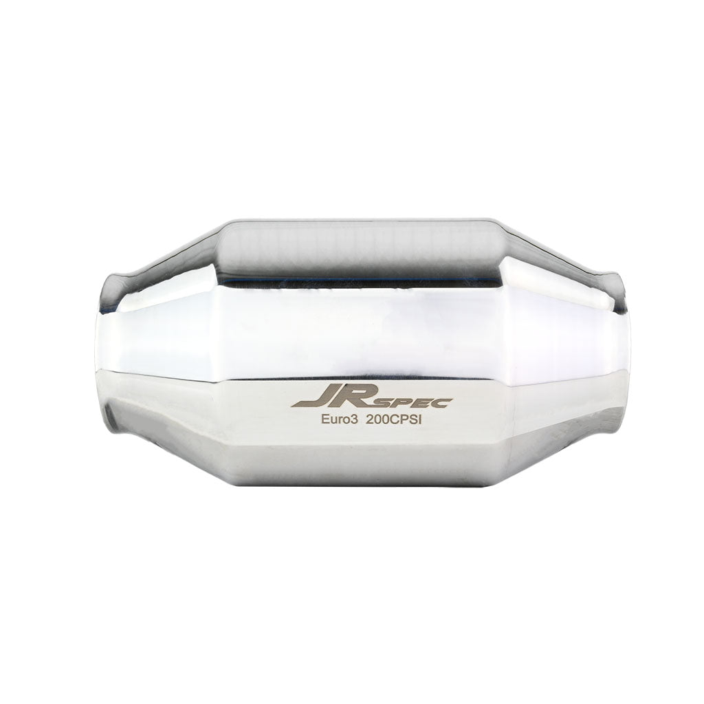Catalizador universal JRspec Euro 3 para motores de 0,6 - 2,4 L entrada / salida 57 mm (102 mm)
