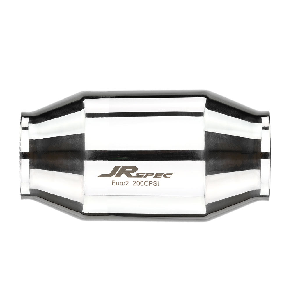 Catalizador universal JRspec Euro 2 para motores de 0,6 - 2,4 L entrada / salida 57 mm (102 mm)