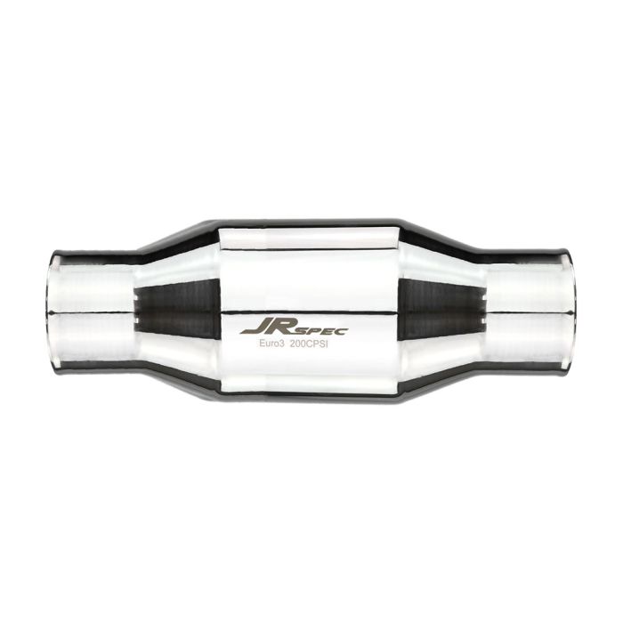 JRspec Euro 3 Universal Catalytic Converter for 1.8 to 4.2 L Engines, 63mm (102mm) Inlet/Outlet.