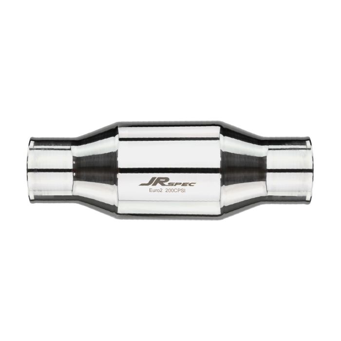 JRspec Universal Euro 2 Catalytic Converter for 1.8 to 4.2 L Engines, 63 mm (102 mm) Inlet/Outlet.