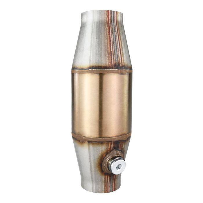 Catalizador deportivo universal JRspec Euro 2 para motores de 1.2 a 3.2 L, entrada/salida de 63 mm (100 mm).