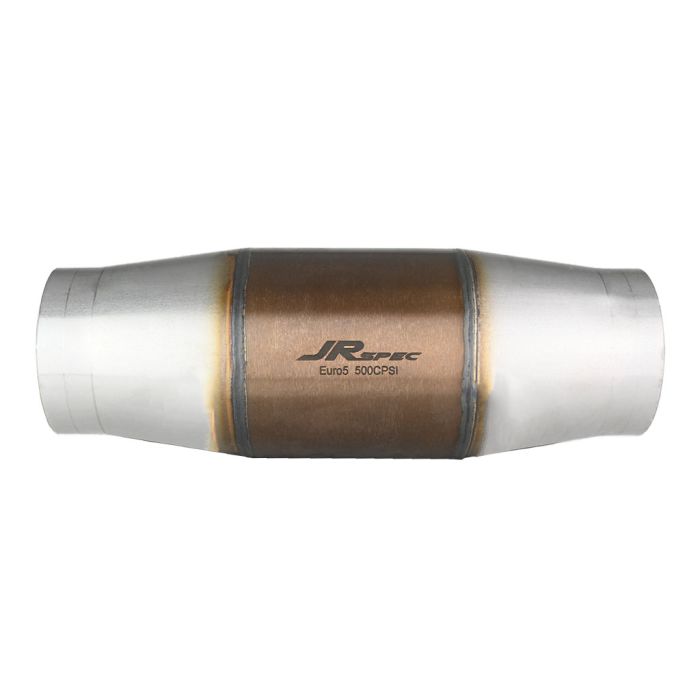 Catalizador deportivo universal JRspec Euro 5 para motores de 1.2 a 3.2 L, entrada/salida de 76 mm (100 mm).