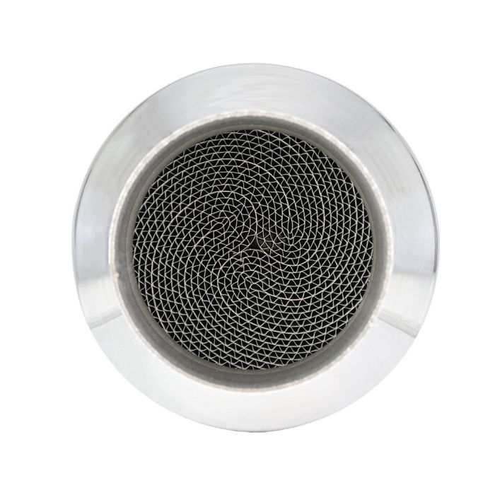 Convertidor catalítico universal JRspec Euro 4 para motores de 0.6 a 2.4 L, entrada/salida de 57 mm (102 mm).