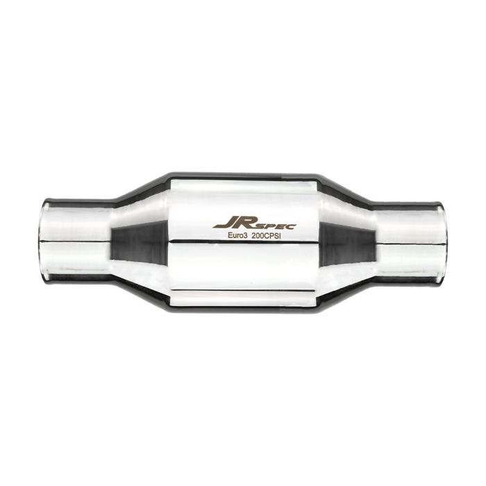 Convertidor catalítico universal JRspec Euro 3 para motores de 0.6 a 2.4 L, entrada/salida de 57 mm (102 mm).