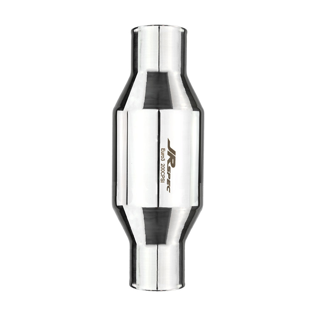 Catalizador universal JRspec Euro 3 para motores de 0,6 - 2,4 L entrada / salida 57 mm (102 mm)