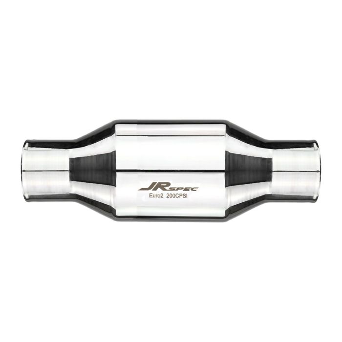 Convertidor catalítico universal JRspec Euro 2 para motores de 0.6 a 2.4 L, entrada/salida de 57 mm (102 mm).