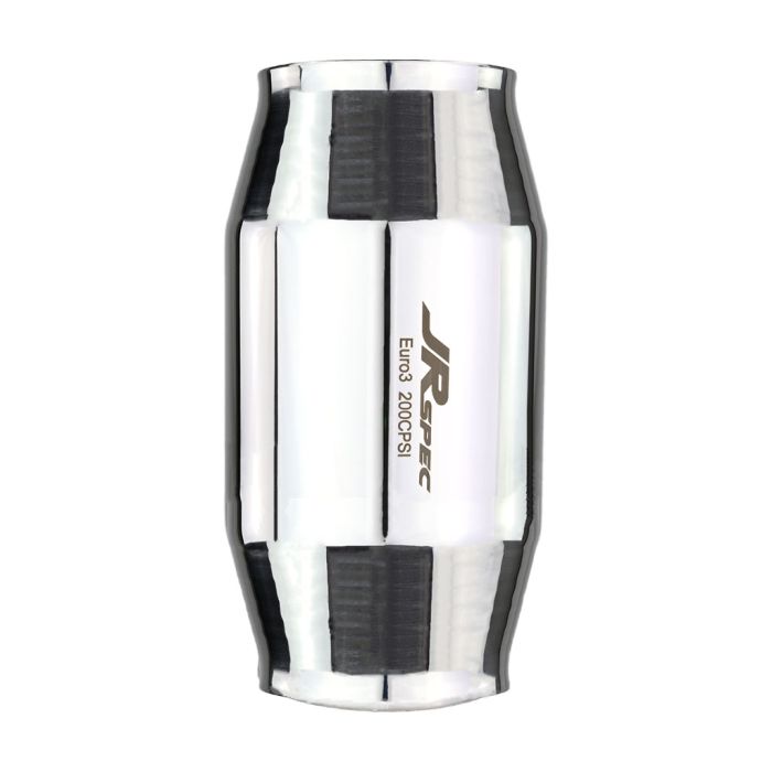 JRspec Universal Catalytic Converter Euro 3 for 0.6 to 2.4 L Engines, 76 mm (102 mm) Inlet/Outlet.