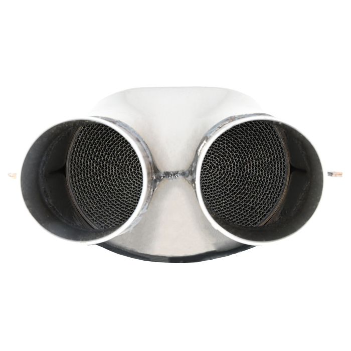 JRSpec Euro 2 Universal Catalytic Converter for 1.6 to 4.0 L Engines, 63 mm / 57 mm Inlet/Outlet