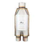 JRSpec Euro 2 Universal Catalytic Converter for 1.6 to 4.0 L Engines, 63 mm / 57 mm Inlet/Outlet