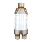 JRSpec Euro 2 Universal Catalytic Converter for 1.6 to 4.0 L Engines, 63 mm / 57 mm Inlet/Outlet