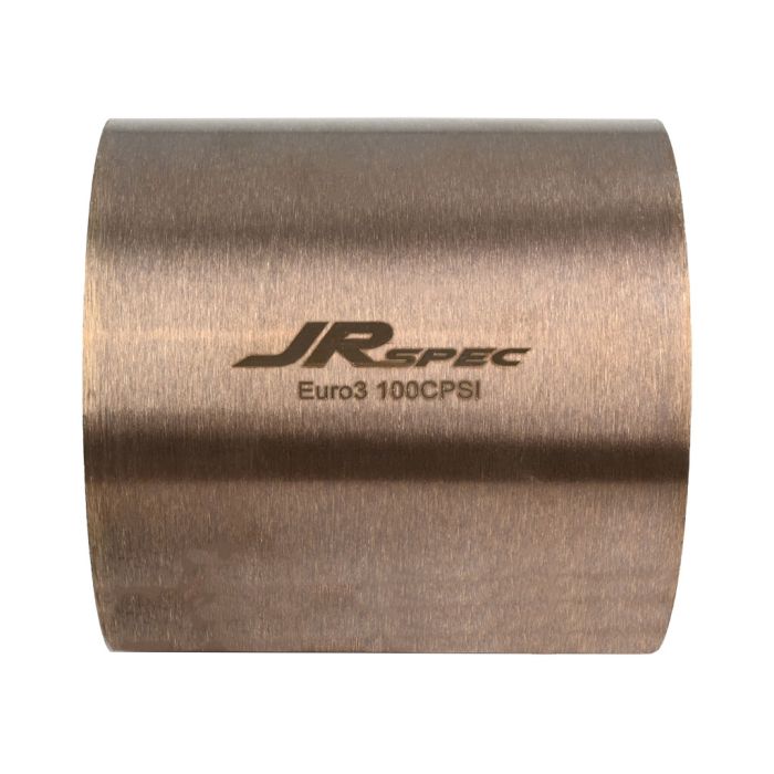 JRSpec Sport Catalytic Converter Core Length 100mm Euro 3 100 cpsi Diameter 100mm