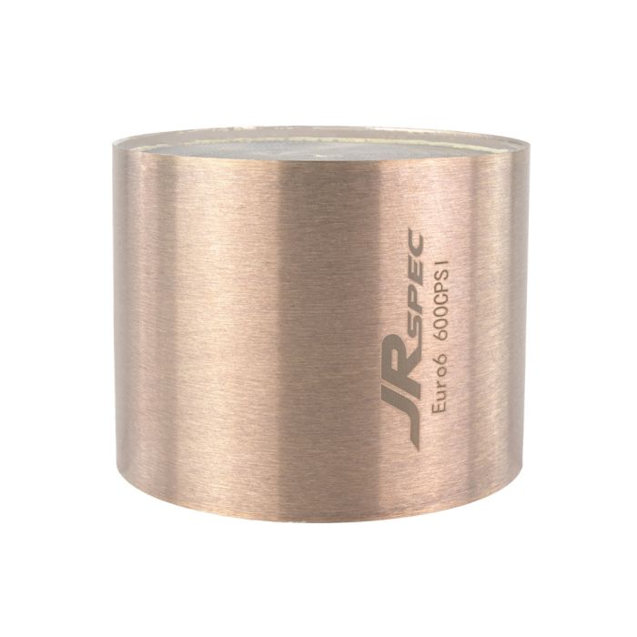 JRspec Sport Gasoline Catalytic Converter Core Length 100 mm Euro 6 600 CPSI Diameter 130 mm