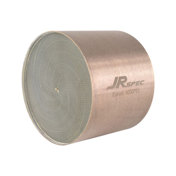 JRspec Sport Gasoline Catalytic Converter Core Length 100 mm Euro 6 600 CPSI Diameter 130 mm
