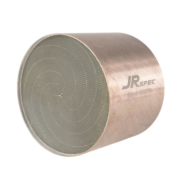 Sport Gasoline Catalytic Converter Core JRspec Length 100mm Euro 6 500 CPSI Diameter 130mm