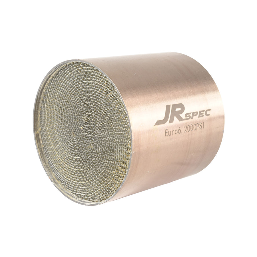 JRspec Sport Gasoline Catalytic Converter Core Length 100 mm Euro 6 200 CPSI Diameter 100 mm