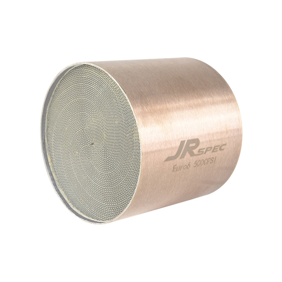 Sport Gasoline Catalytic Converter Core JRspec Length 100 mm Euro 6 500 CPSI Diameter 110 mm
