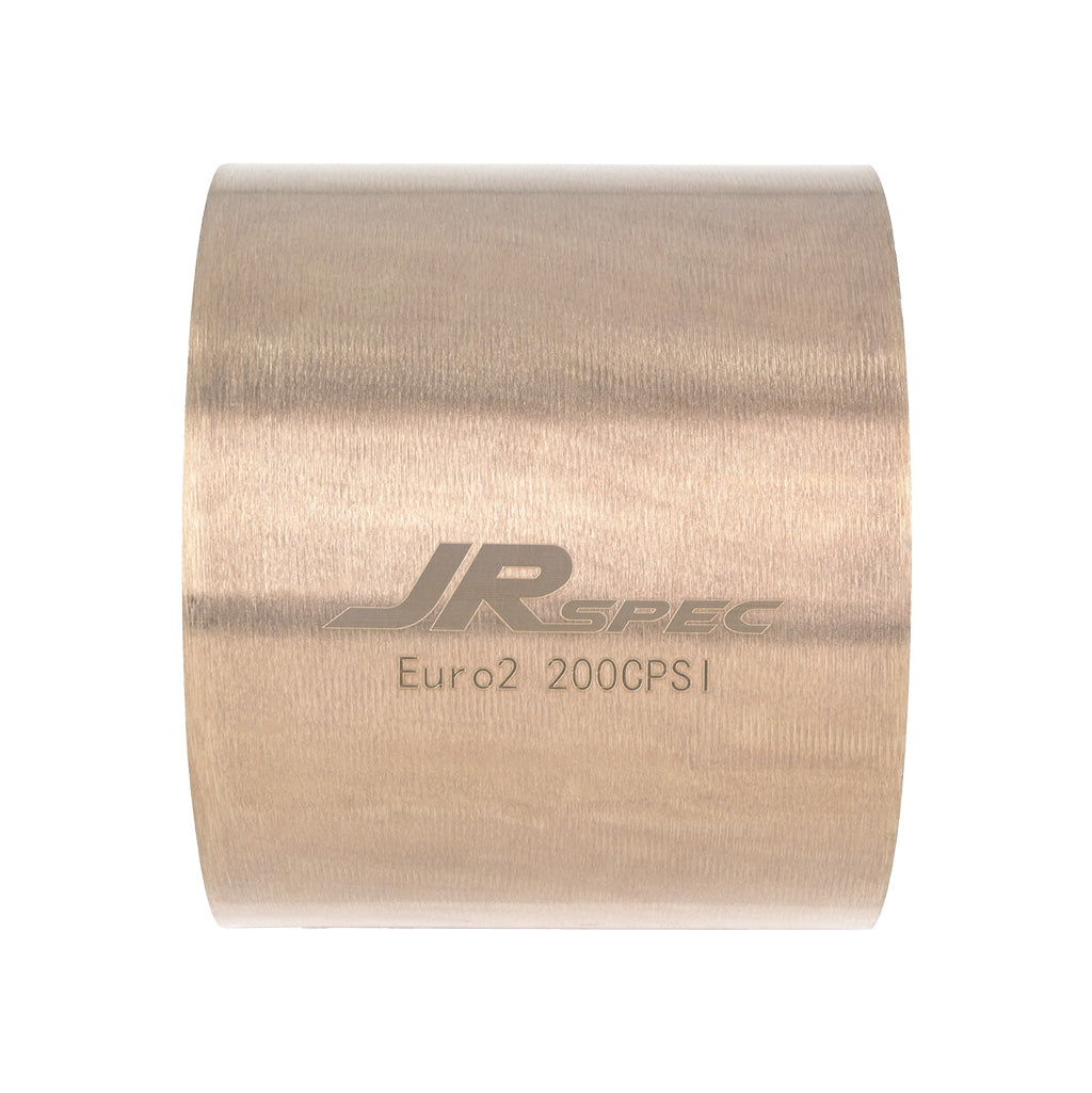 Núcleo de catalizador deportivo gasolina JRspec longitud 100 mm Euro 2 200 CPSI diámetro 120 mm