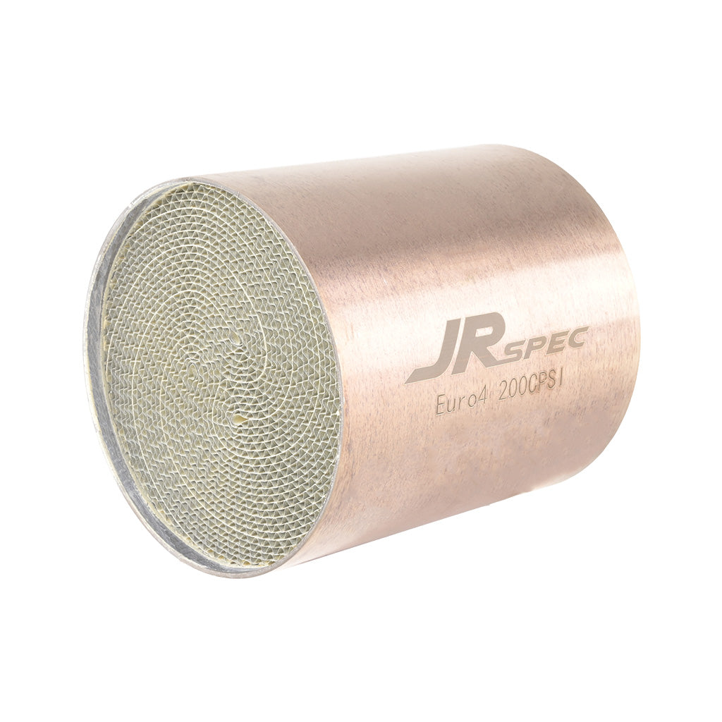 Núcleo de catalizador deportivo gasolina JRspec longitud 100 mm Euro 4 200 CPSI diámetro 90 mm