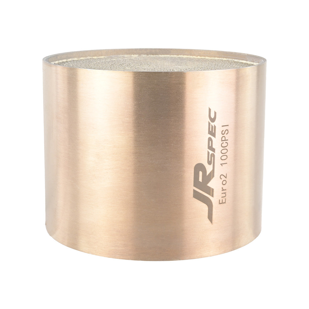 Núcleo de catalizador deportivo gasolina JRspec longitud 100 mm Euro 2 100 CPSI diámetro 130 mm