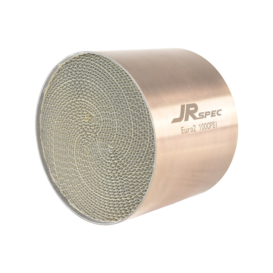 JRspec Sports Catalytic Converter Core Length 100 mm Euro 2 100 CPSI Diameter 130 mm