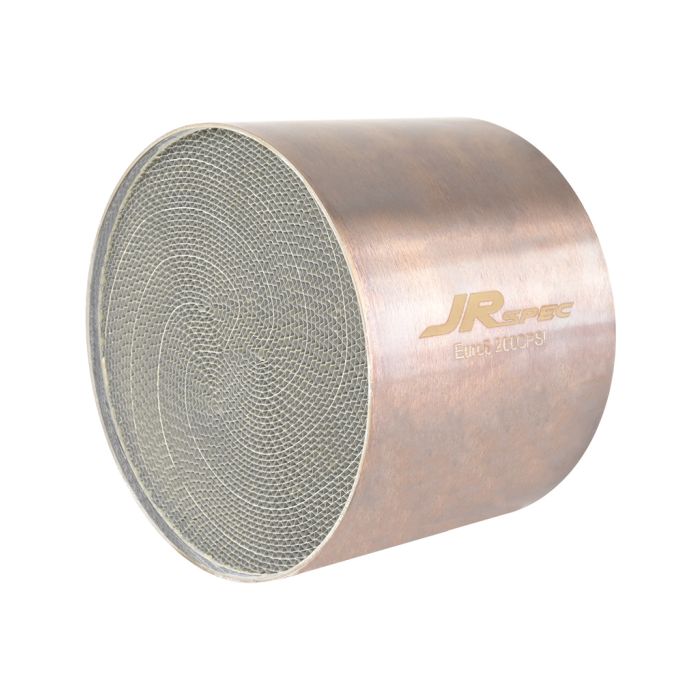 JRspec Sport Gasoline Catalytic Converter Core Length 100mm Euro 5 200 CPSI Diameter 130mm