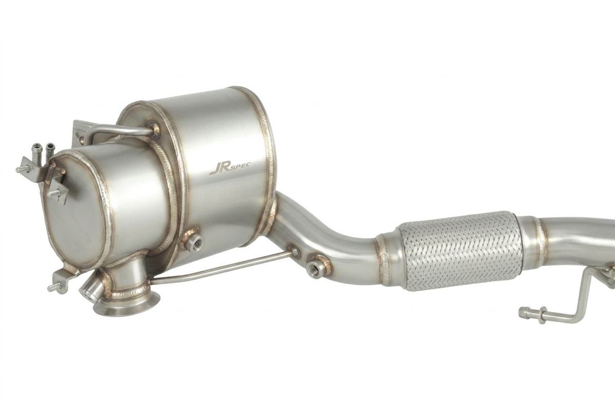 Sustitución de filtro DPF JRSpec para Škoda Octavia II Superb II Yeti 1.6 TDI 2.0 TDI