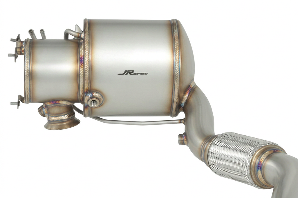 Sustitución de filtro DPF JRSpec para Audi Q3 8U quattro Volkswagen Tiguan 5N 4Motion 2.0 TDI