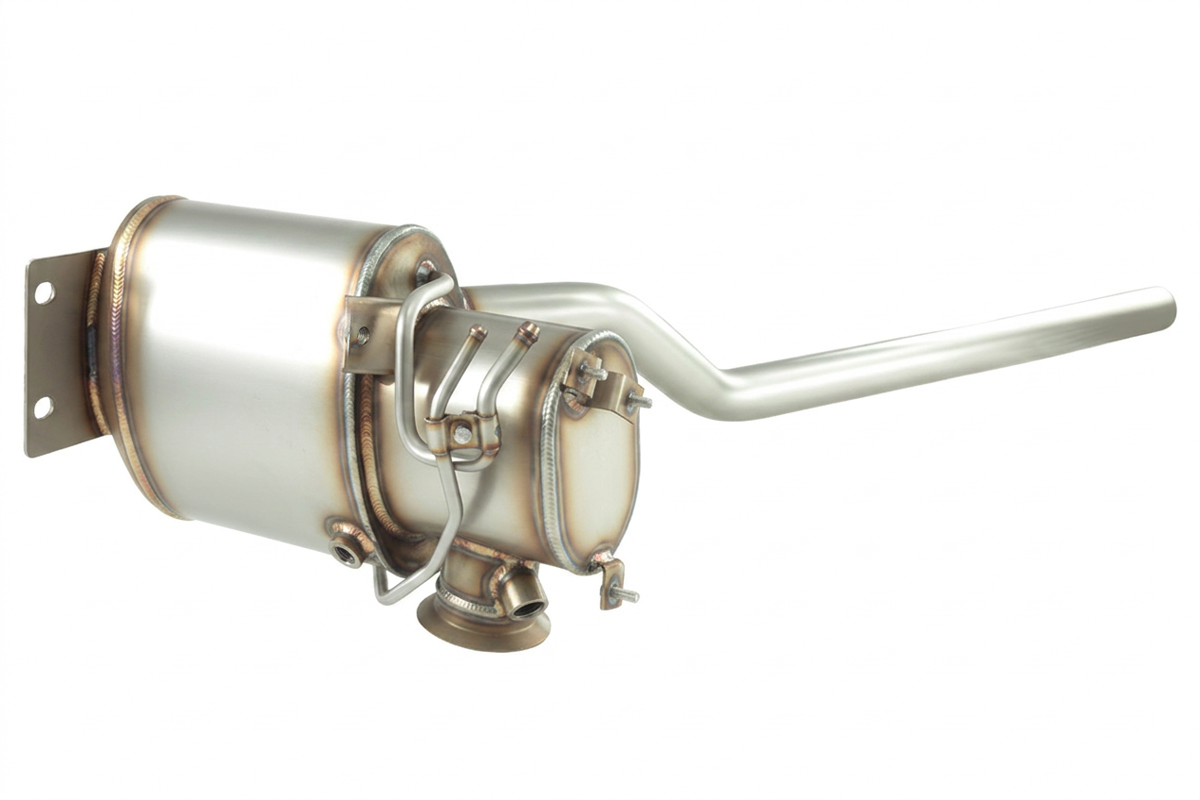 Sustitución de filtro DPF JRSpec para Audi Q3 8U quattro Volkswagen Tiguan 5N 4Motion 2.0 TDI
