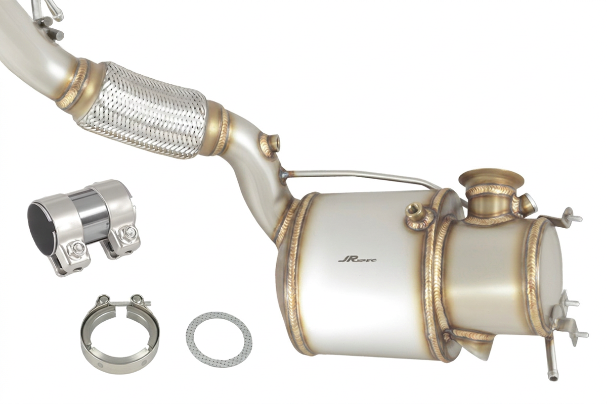 Sustituto del filtro DPF JRSpec para Volkswagen Golf 6 VI Jetta Passat B6 CC Eos Scirocco 2.0 TDI