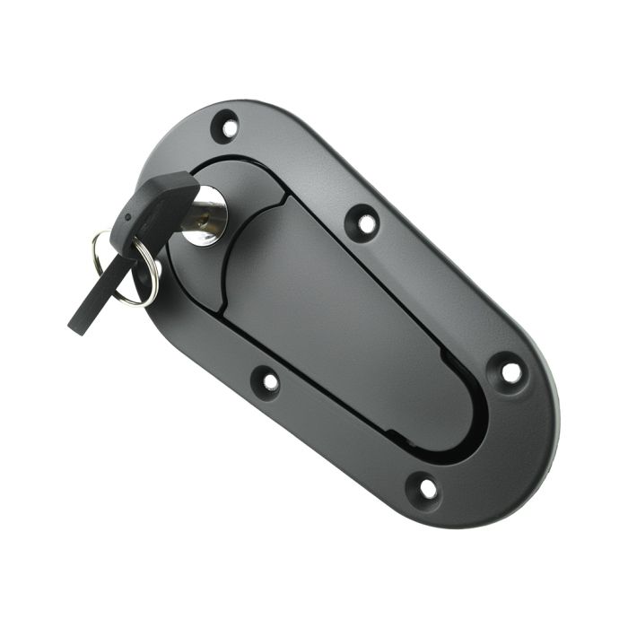 Sujetadores planos para capó JRspec - negros