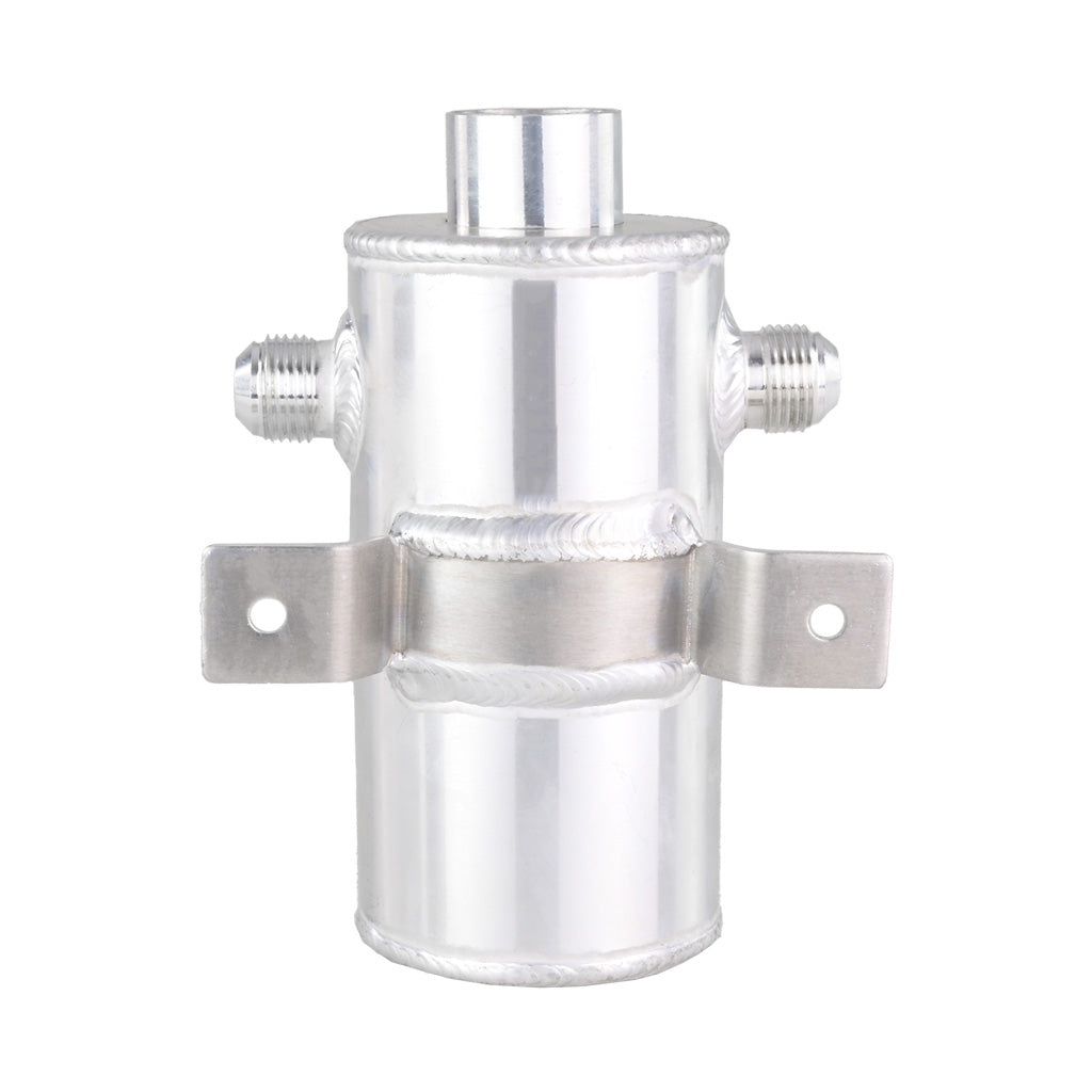 OIL CATCH TANK JRSPEC 0,75 L CON 2 RACORES LATERALES AN10 Y FILTRO