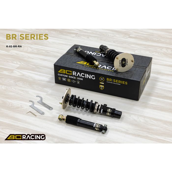 BC Racing K-02-BR-RA Coilovers for Peugeot 206 1998-2010 (RC)
